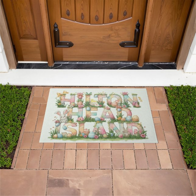 Happy Easter from Hilton Head Island Doormat (Outdoor)