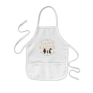 Happy Easter from Winnie The Pooh and Friends Kids Apron