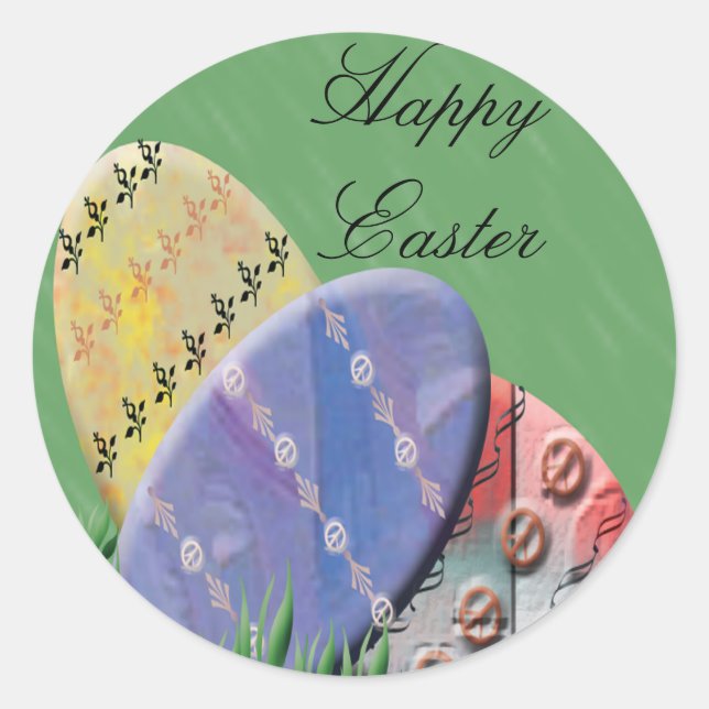 Happy Easter Gift Labels (Front)