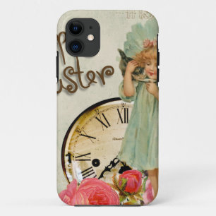 happy easter girl iPhone 11 case