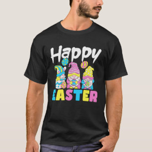 Happy Easter Gnomes Easter Day Bunny Egg Hunt T-Shirt