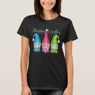 Happy Easter Gnomes Egg Hunting For Men Womens Kid T-Shirt