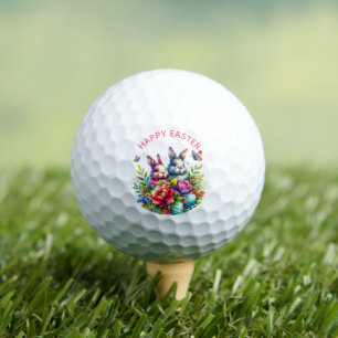 Happy easter  golf balls
