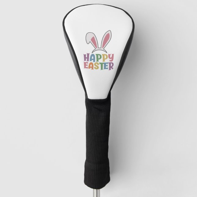 Happy Easter                        Golf Head Cover (Front)