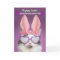 Happy Easter Granddaughter Cat in Bunny Ears Humou