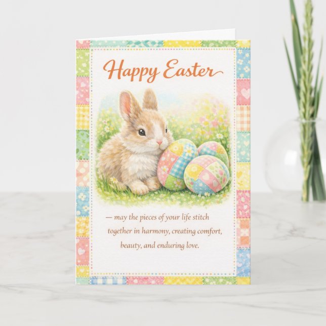Happy Easter Greeting Card (Front)