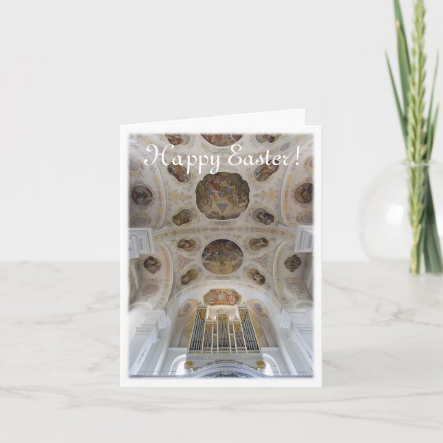 Happy Easter greeting card (Front)