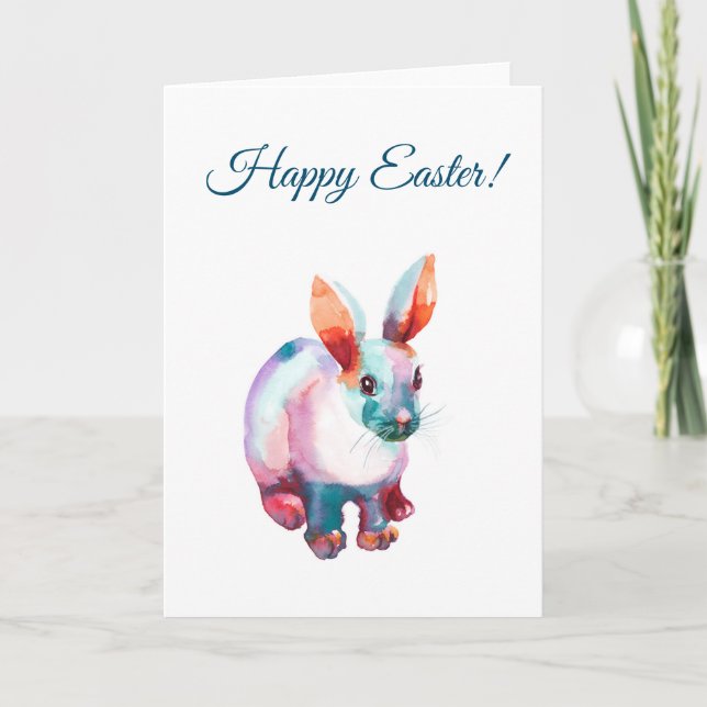 Happy Easter greeting card (Front)