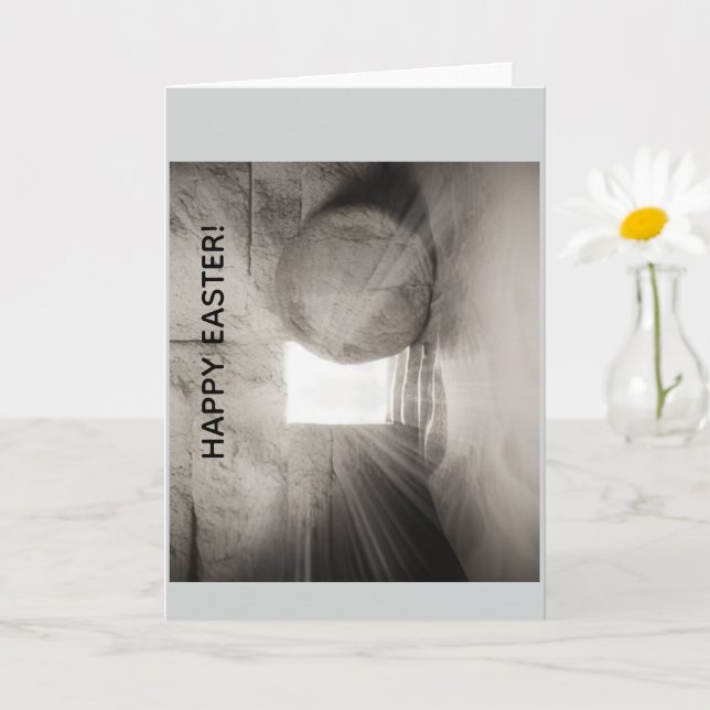 Happy Easter Greeting Card (Small Plant)