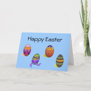 Happy Easter Greeting Card
