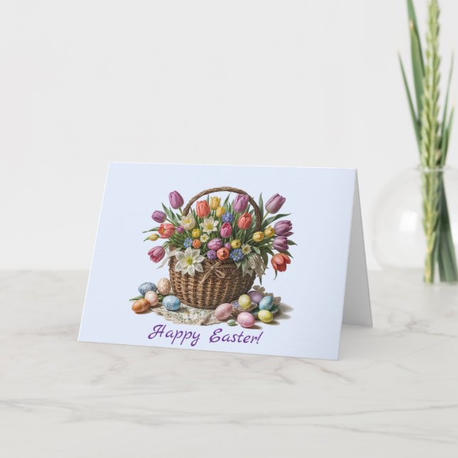 Happy Easter Greeting card (Front)