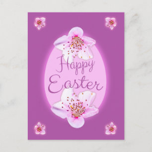 Happy Easter greeting card for friends and family