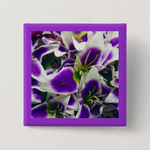 Happy Easter Greetings_ 2 Inch Square Button