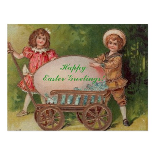 Happy Easter Greetings! Postcard