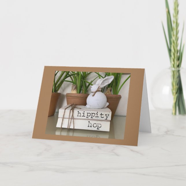 ***HAPPY EASTER HAPPY SPRING*** HOLIDAY CARD (Front)