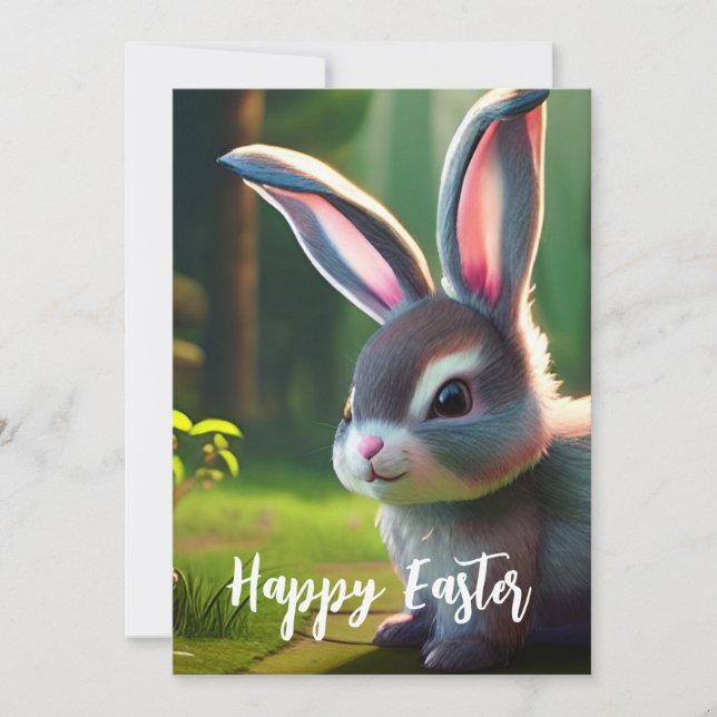 Happy Easter Holiday Card (Front)