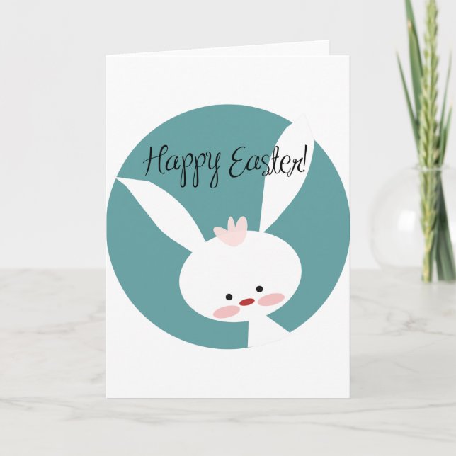 happy easter holiday card (Front)