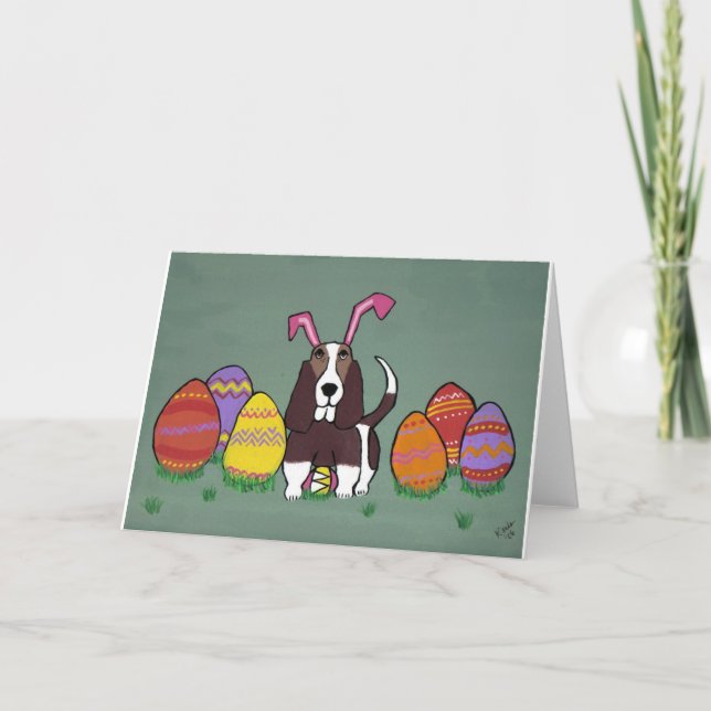 Happy Easter Holiday Card (Front)