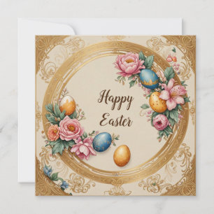 Happy Easter Holiday Card