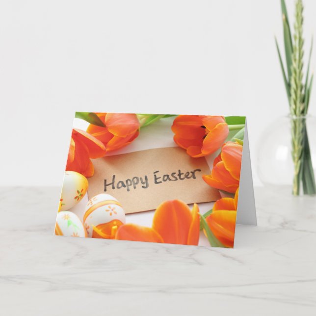 happy easter holiday card (Front)