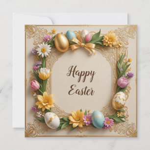 Happy Easter Holiday Card