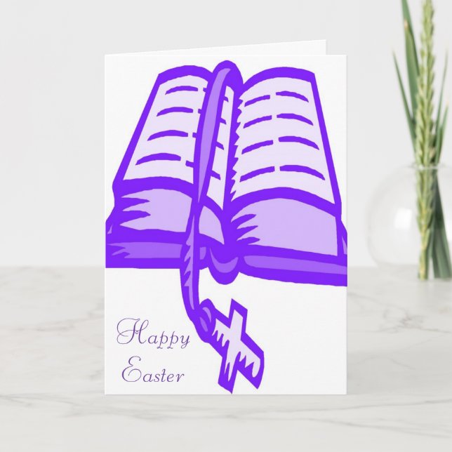 Happy Easter Holiday Card (Front)