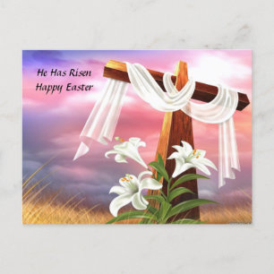 Happy Easter Holiday Postcard