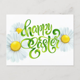 Happy Easter Holiday Postcard
