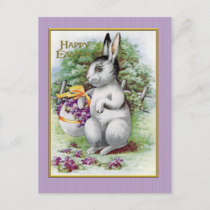 Happy Easter Holiday Postcard