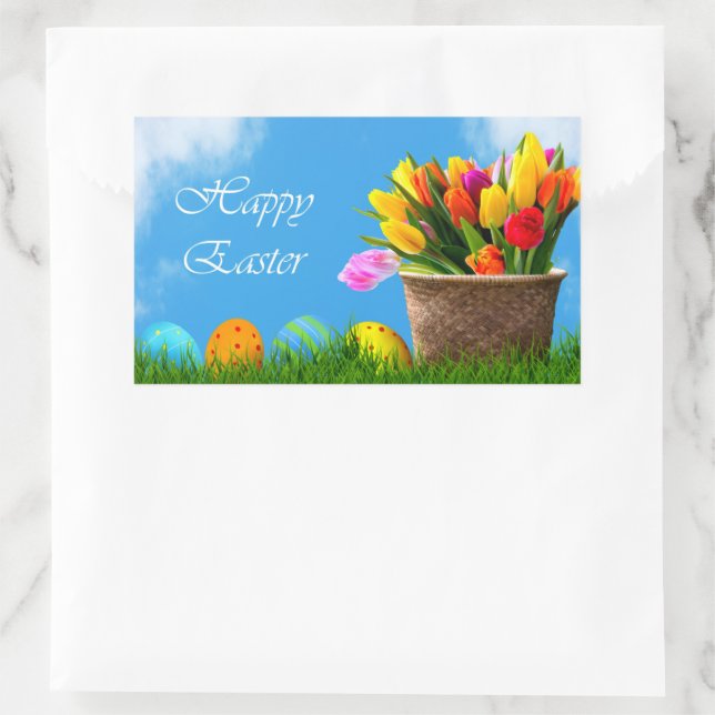 Happy Easter Holiday Sticker (Bag)
