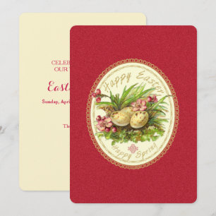Happy Easter - Invitation Card