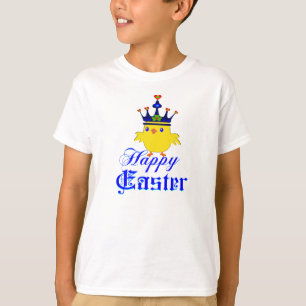 ♫♥Happy Easter Irish King Chicken Kids' T-Shirt♥♪ T-Shirt