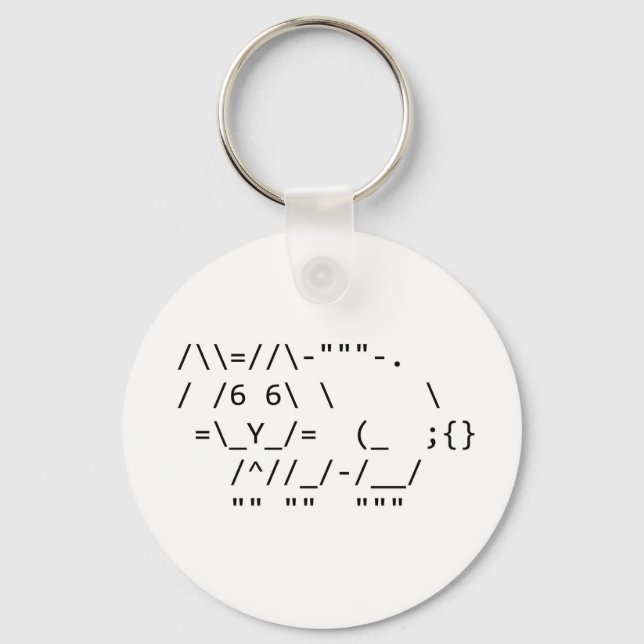 Happy Easter Keychain (Front)