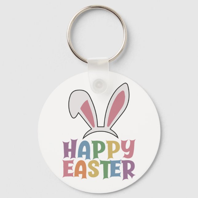Happy Easter                        Keychain (Front)
