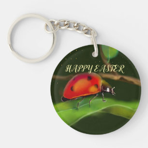 Happy Easter Keychain