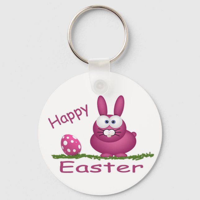 Happy Easter Keychain (Front)