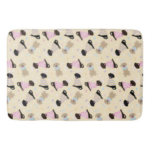Happy Easter Labrador Retriever Dogs Bath Mat