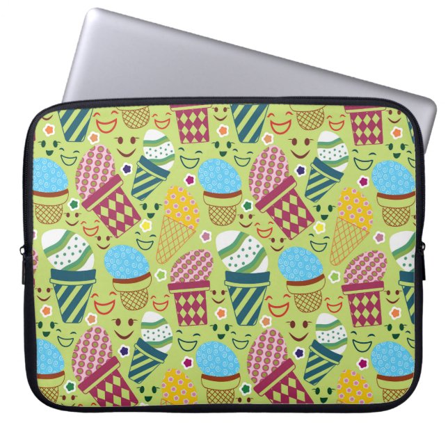 Happy Easter Laptop Sleeve (Front)