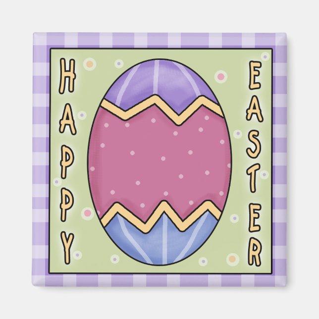 Happy Easter Magnet (Front)