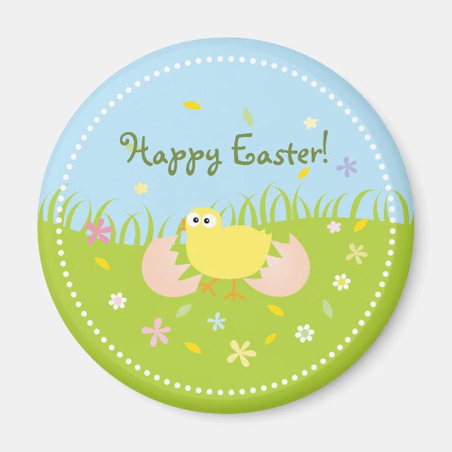 Happy Easter Magnet (Front)