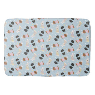 Happy Easter Maltipoo Dogs Bath Mat