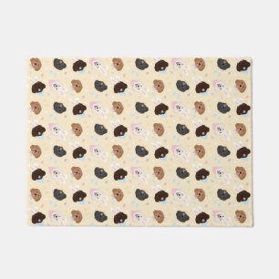 Happy Easter Maltipoo Dogs Doormat
