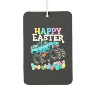 Happy Easter Monster Truck Easter Eggs Air Freshener