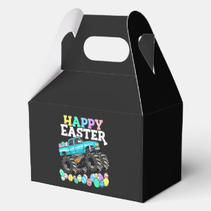Happy Easter Monster Truck Easter Eggs Favor Box