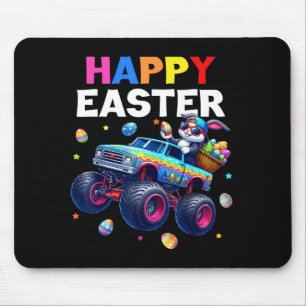 Happy Easter Monster Truck Easter Eggs for Toddler Mouse Pad