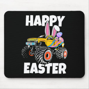 Happy Easter Monster Truck Easter Eggs Toddler Kid Mouse Pad