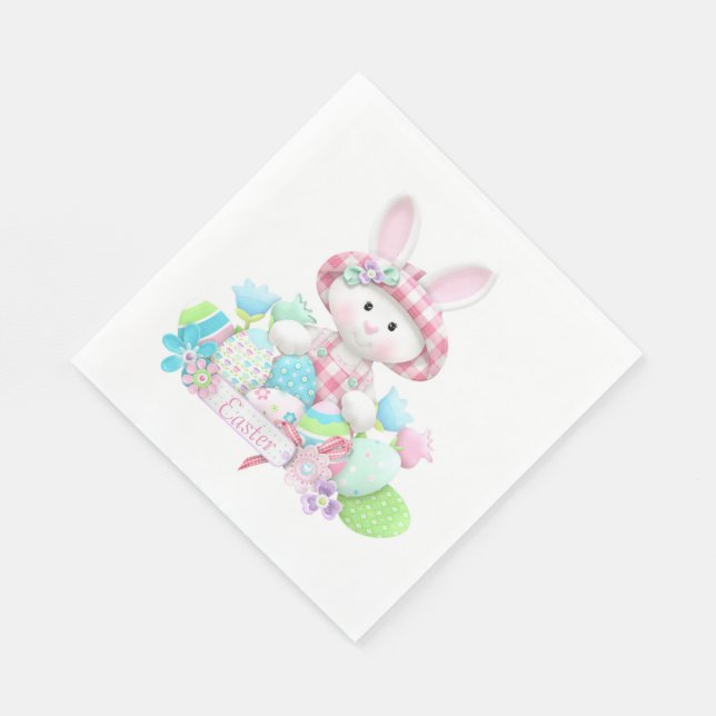 Happy Easter Napkin (Corner)