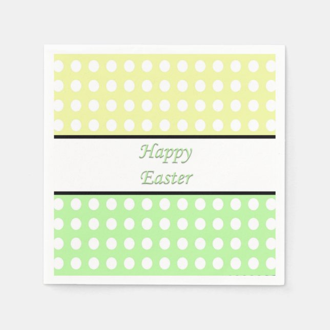 Happy Easter Napkin (Front)