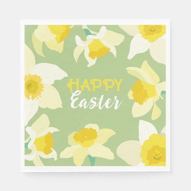 Happy Easter. Napkin (Front)