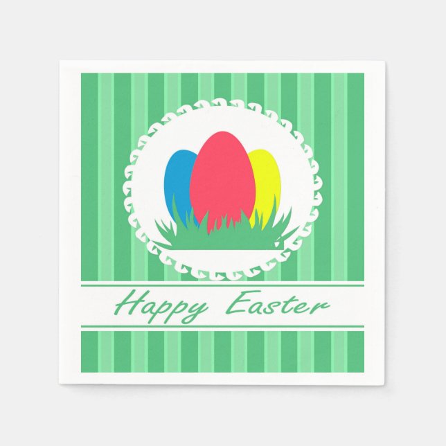 Happy Easter Napkin (Front)